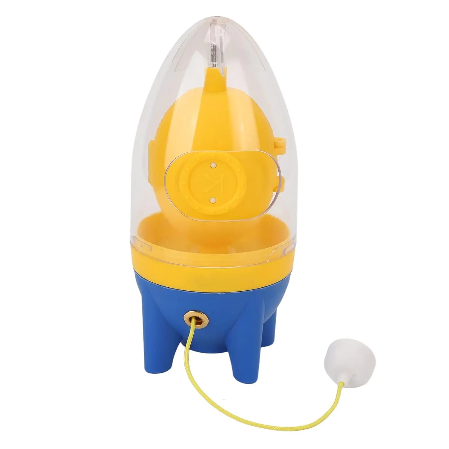 Manual Egg Scrambler Pull Mixer, Hand Powered Yolk White Shaker Kitchen Tool