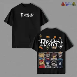 Forsaken Vintage Washed Tee Retro Oversized T-Shirts Inspired by Iconic Factions and Heroes, Premium Heavy Cotton, Perfect for Wargame Fans, Sci-Fi Lovers