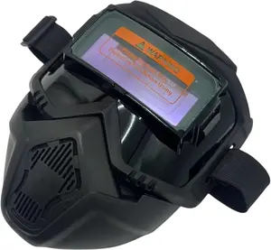 Auto Darkening Welding Helmet Shock Resistant For TIG MIG Metalworking Grinding Cutting Painting Carpentry Protective Hood Solar Powered Professional Safety Gear Equipment Summervibes