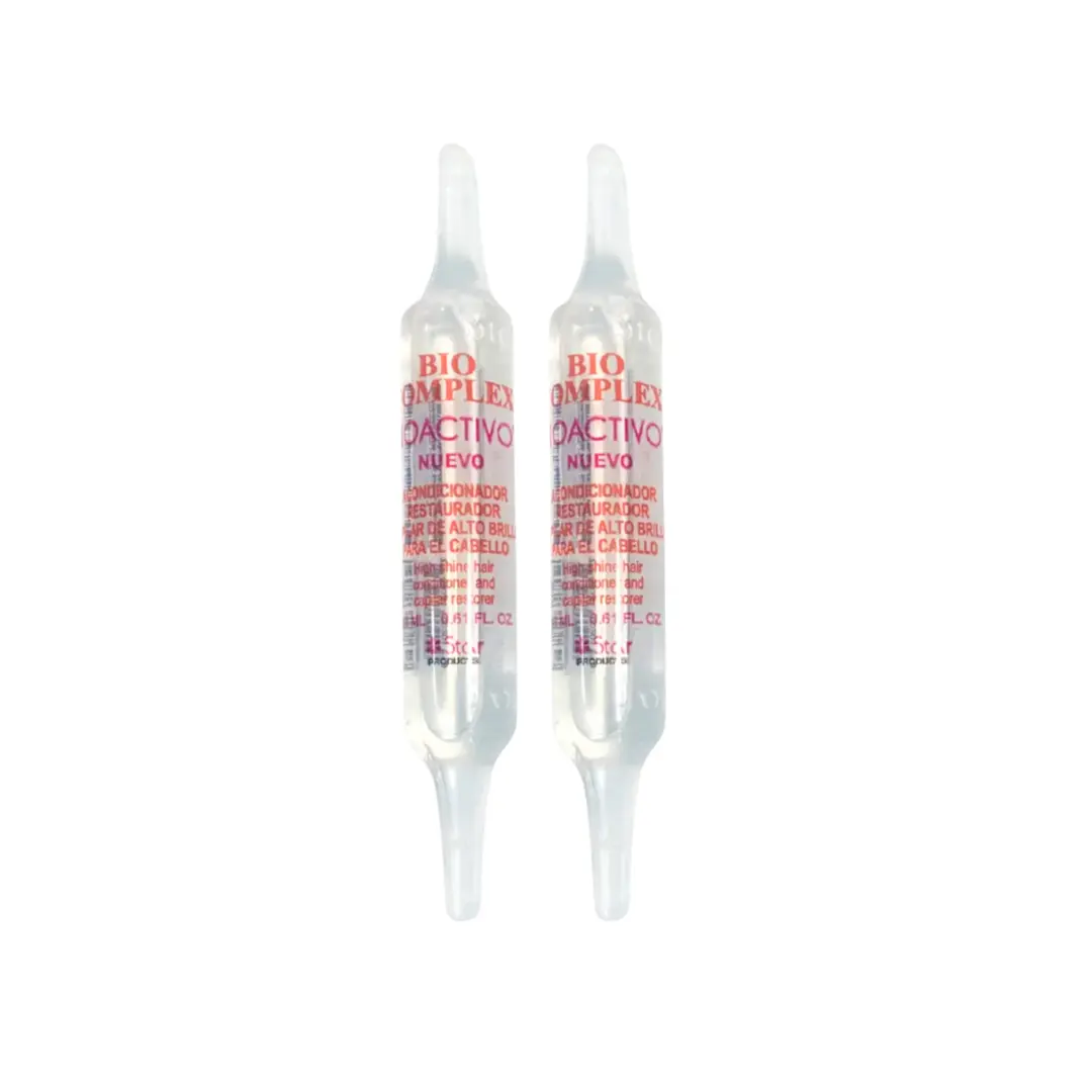 Star Product Bio Complex Dominican Hair Bio Activo Reconstructor (2 Vials) Hair Intensive Repair & Deep Hydration