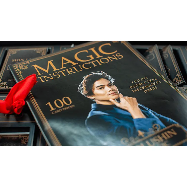 Shin Lim Evolushin Magic Kit - 100 Card Tricks with Online Instructions for Beginner Magicians - Learn Sleight of Hand Skills & Perform Amazing Tricks