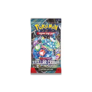 Pokemon Stellar Crown Booster Pack - Trading Card Game Expansion