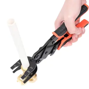 SharkBite Disconnect Pliers 1/2 3/4 1 inch Professional Plumbing Tool for Brass Push-Fit Fittings PEX Pipe Removal Remodeling Essentials