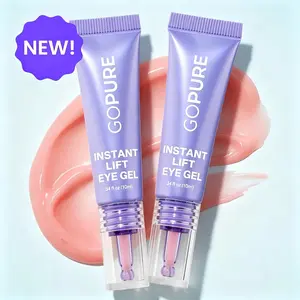 GOPURE Instant Lift Eye Gel - For Puffiness & Bags, Wrinkles, Fine Lines and Dark Circles, Anti Aging Skin Care for Men & Women with Collagen Targeting Biotech