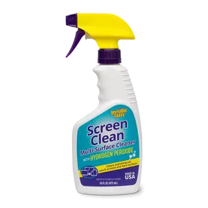 Invisible Glass Screen Clean with Hydrogen Peroxide - 16 FL OZ Multi-Surface Cleaner for Touchscreens & Electronics - Streak-Free & Gentle Formula - Made in USA