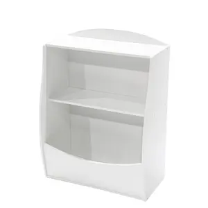 Twister.ck Kids Bookshelf, Toy Storage Organizer, Bookcase Footboard, Children's Toy Storage Cubby, Storage Organizer For Children's Room, Playroom, Hallway, Kindergarten