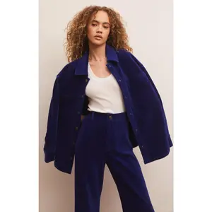 UNION KNIT CORD JACKET (SAPPHIRE BLUE) - Z SUPPLY