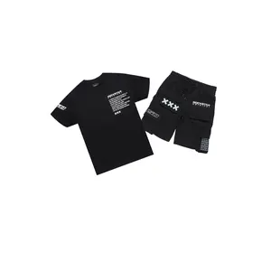 Jash Black/White Short Set