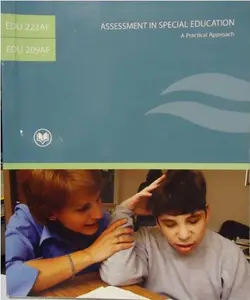 USED-EDU 223AF/EDU 209AF Assessment in Special Education, A Practical Approach (A Custom Editon for Rio Salado College) by Roger A. Pierangelo (Paperback)