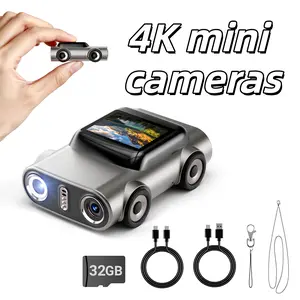 【Bonus 32GB SD Card Included】Mini Keychain Digital Camera – High-Definition Vlogging Camera & Camcorder, Capture Pictures & Videos, 0.96-inch Screen, Flash, 21 Filters, Portable Y2K Style, Comes with Charging Cable