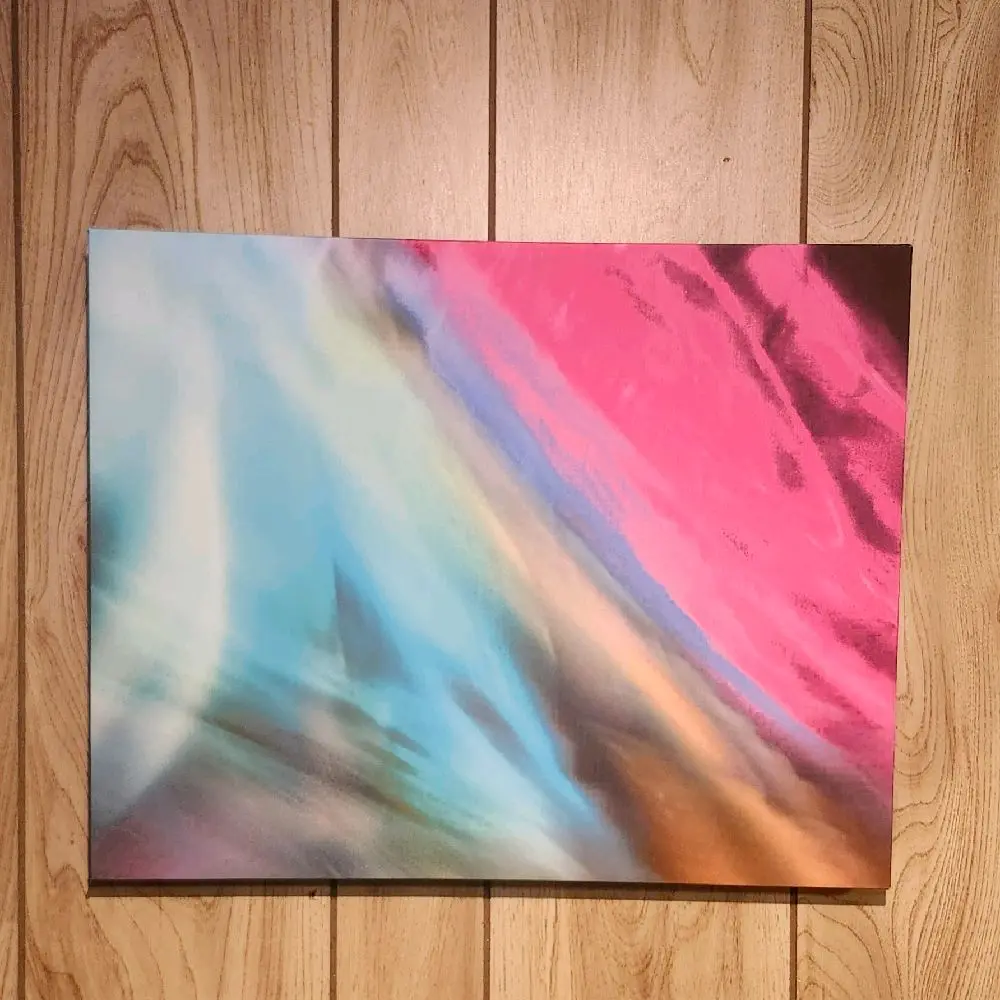 16x20 Abstract Art Canvas Print - Vibrant Colors & Modern Design for Home Decor