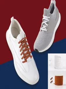 Unisex Lazy Shoelaces No Tie Elastic Shoe Laces with Colorful Capsule Buckles, Universal Fit Sneaker Lace Fixer for Men Women