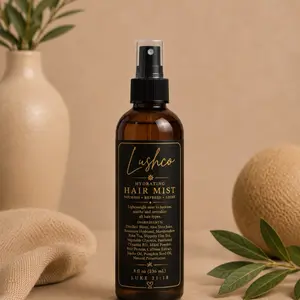 Herbal Hair Mist, Natural Scalp-Soothing Hair Refresher for Daily Use