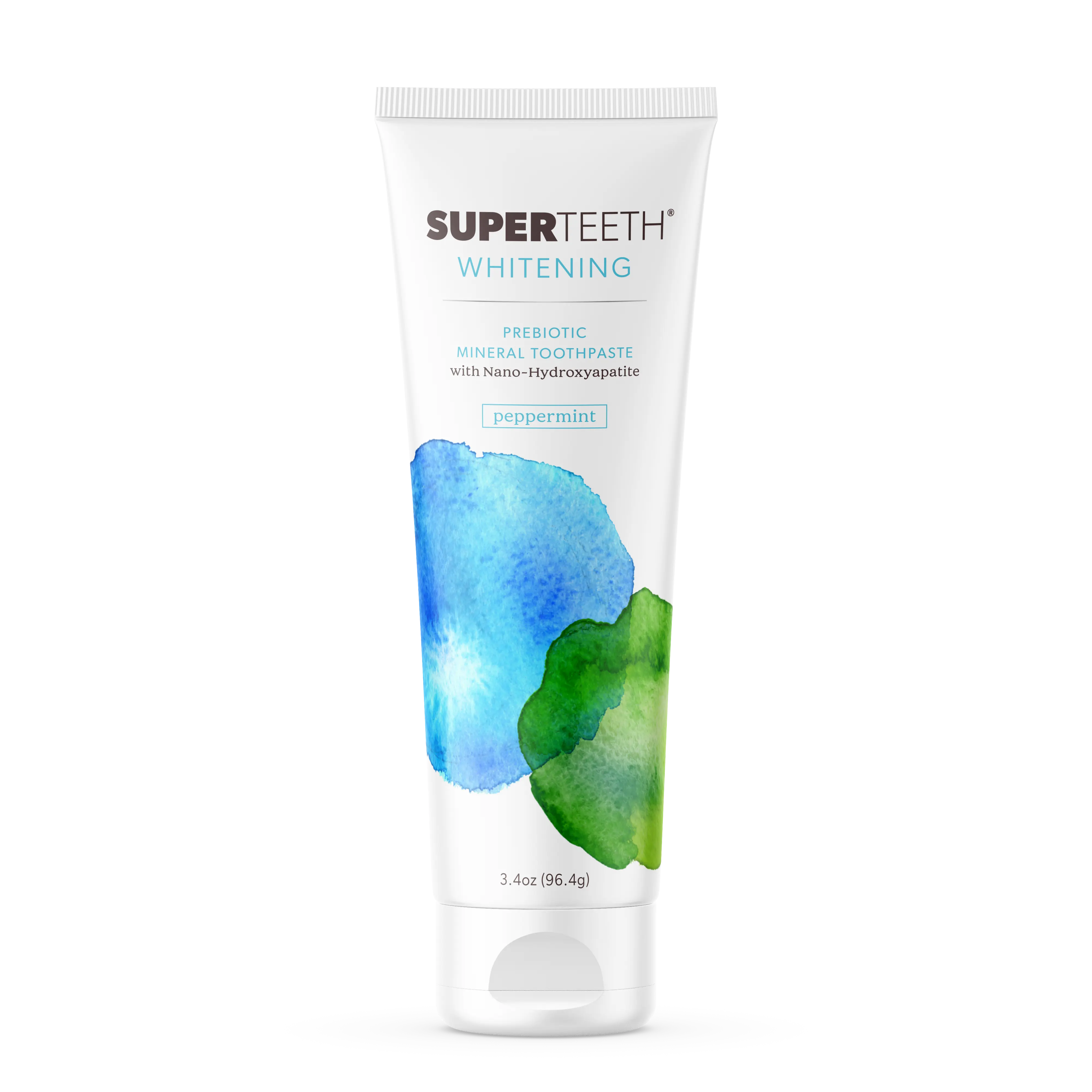 Whitening Nano-Hydroxyapatite Prebiotic Toothpaste - Peppermint