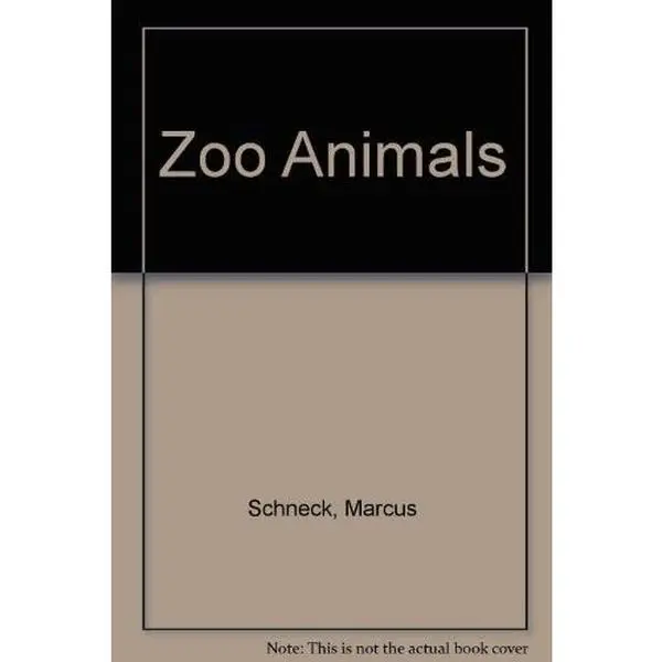 USED-Zoo Animals by Marcus Schneck (Hardcover)