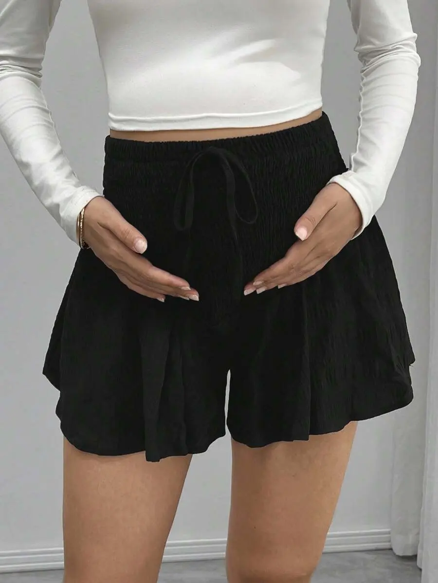 Maternity Casual Shorts, Minimalist Fashion Everyday Wear