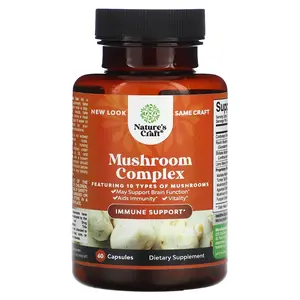 Nature's Craft Mushroom Complex, 60 Capsules