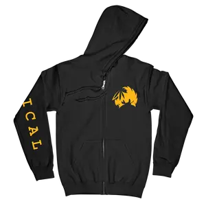 Mblem Zip Up Hoodie Black