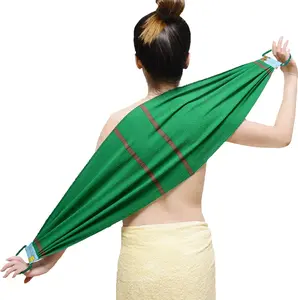 Black Friday Deals- Exfoliating Back Scrubber, Body Back Scrubber Towel for Shower, Bath Wash Scrub Cloth Washcloth Washer for Men Women Exfoliation, Body Scrubbing Brush Exfoliator 500D