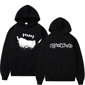 A Great Chaos Opium Merch Hoodies Men Women Harajuku Fashion Trend Y2K Sweatshirts Ken Carson AGC Actual Hate Teen X Vamp Hoodie(Sheets)