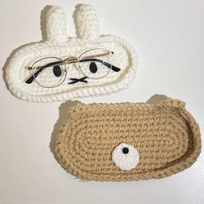Crochet Glasses Case/Holder| Miffy Design or Bear Design