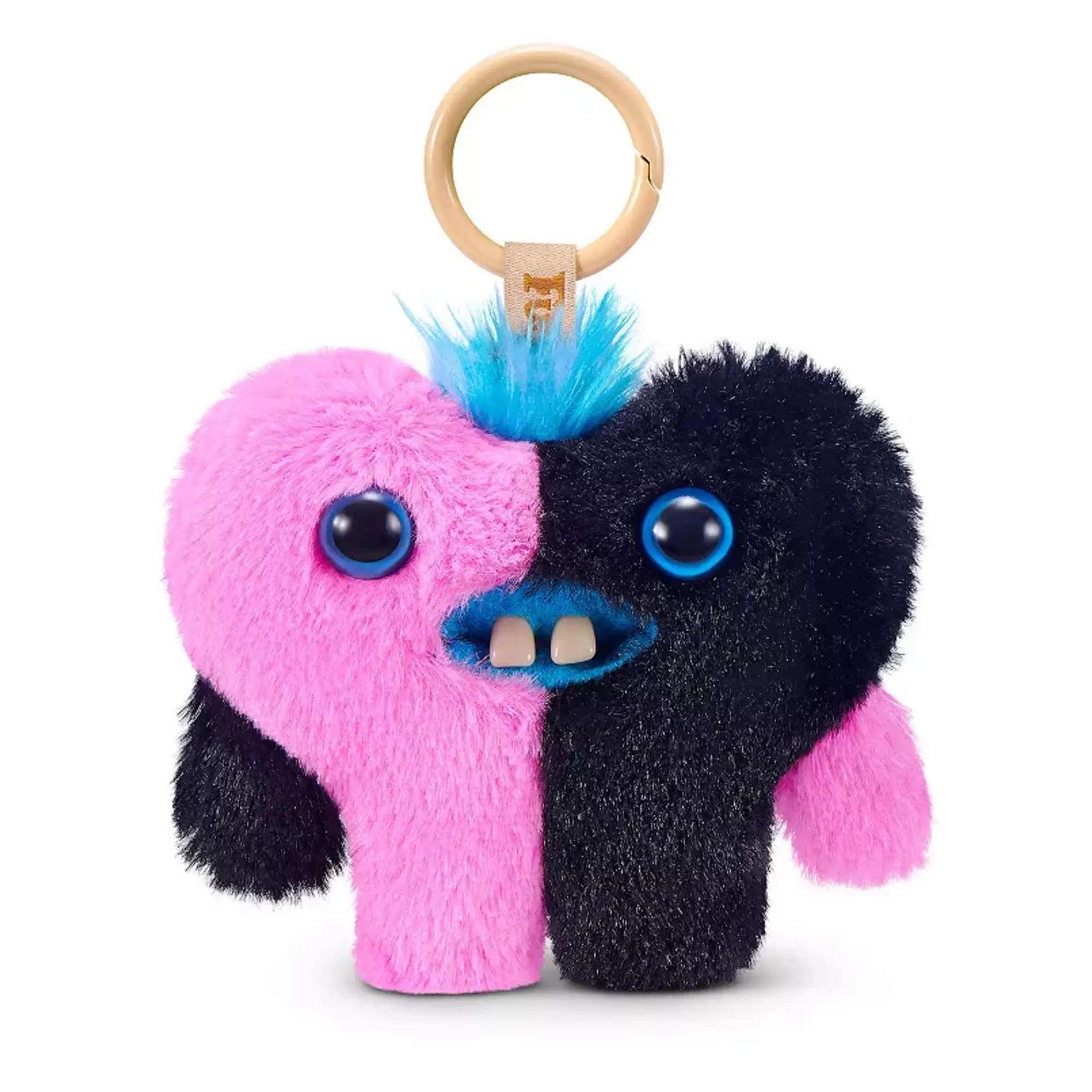 ZURU Fuggler Baby Pinkles Hearty McFarty 3.5 Inch Plush Keychain