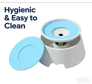 Floating Dog Water Bowl – Keeps Whiskers Dry & Water Clean