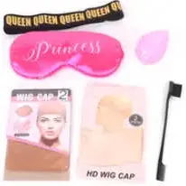 1 Piece Women Real Show For Human Hair Wigs Bling Hair Fashion