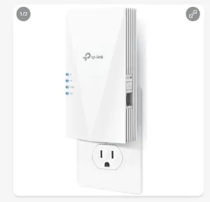 Tp-link Ax1500 Wifi Extender Internet Booster(re500x) Wifi 6 Range Extender Open