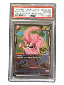 Graded Dragon Ball Super PSA 10 Rumshi Judge Fusion World Non-Sports Trading Card Single #29