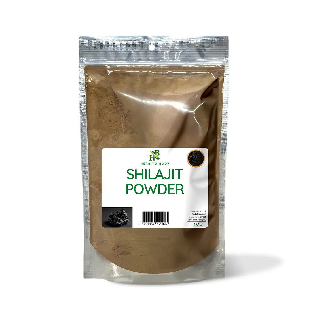 Shilajit Powder - 4 oz | Asphaltum Punjabianum | Herb To Body Shilajit Powder - 4 oz | Asphaltum Punjabianum | Herb To Body