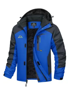MAGCOMSEN Winter Coats for Men Ski Snow Jacket Waterproof Fleece Insulated Jackets Outdoor Snowboard Warm Parka Raincoat