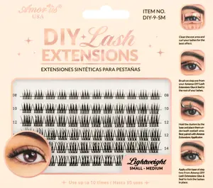 Amor Us # 9 DIY Lash Extension - High-Quality Eyelashes for Makeup Application, Easy Application Tool