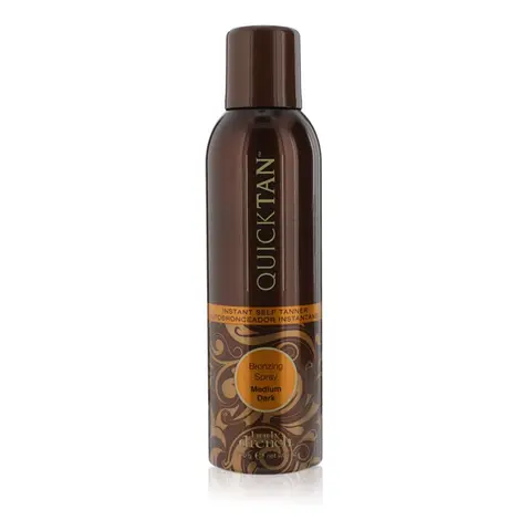 Body Drench QuickTan Instant Sunless Self Tanner Bronzing Spray - Salon-Quality Medium-Dark Tan, Streak-Free, Tinted, Nourishing Body Care, Flawless Finish, 6 oz, 1-Pack