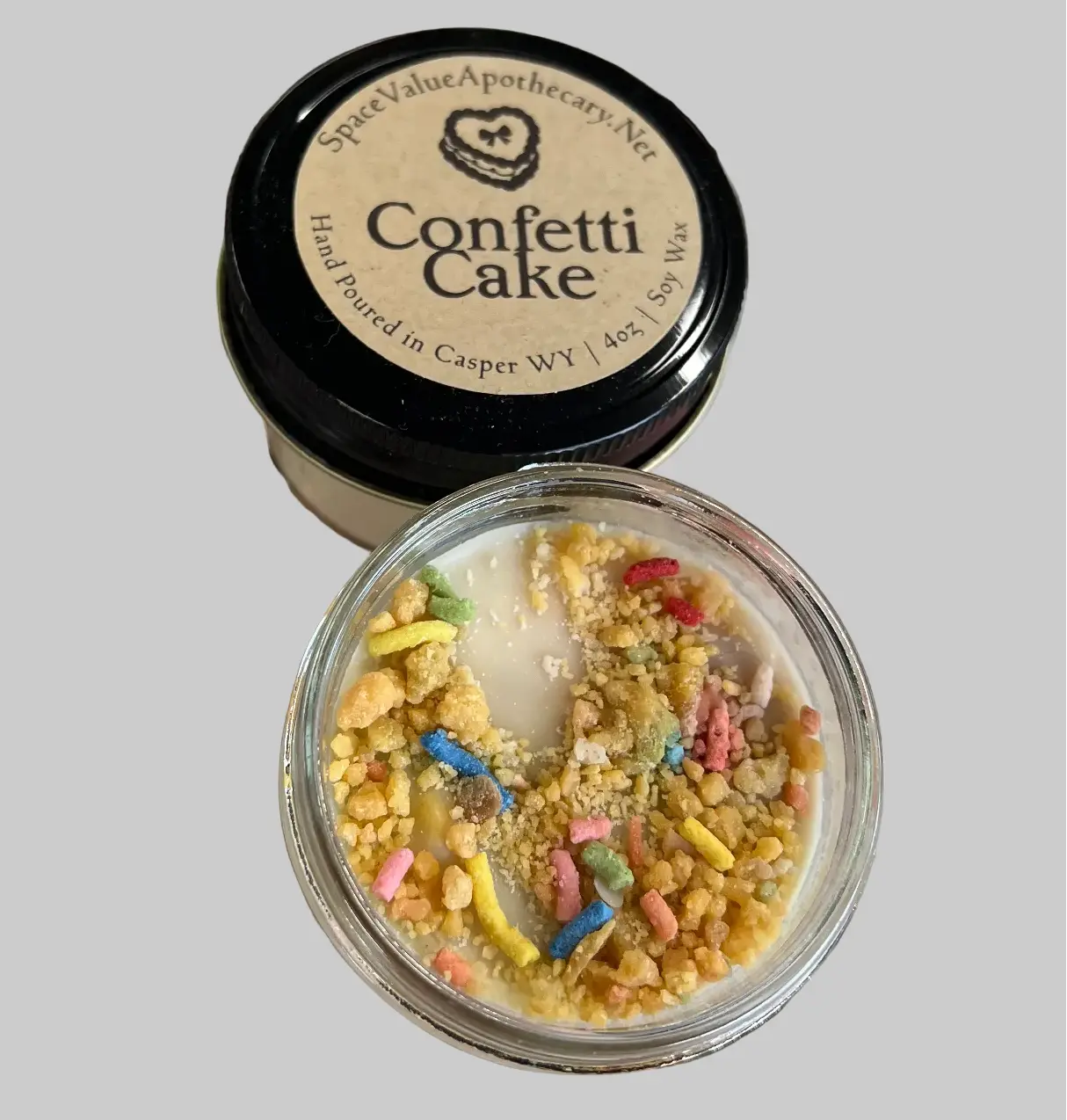 Confetti Cake Candle