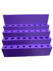 Dark Purple 32 Hole Pen Holder Dark Purple 32 Hole Pen Holder