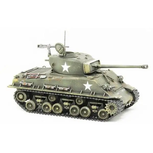 World War II M4 Sherman Medium Tank with Four Figures 1/48 Scale Model Kit  [COLLECTIBLES]