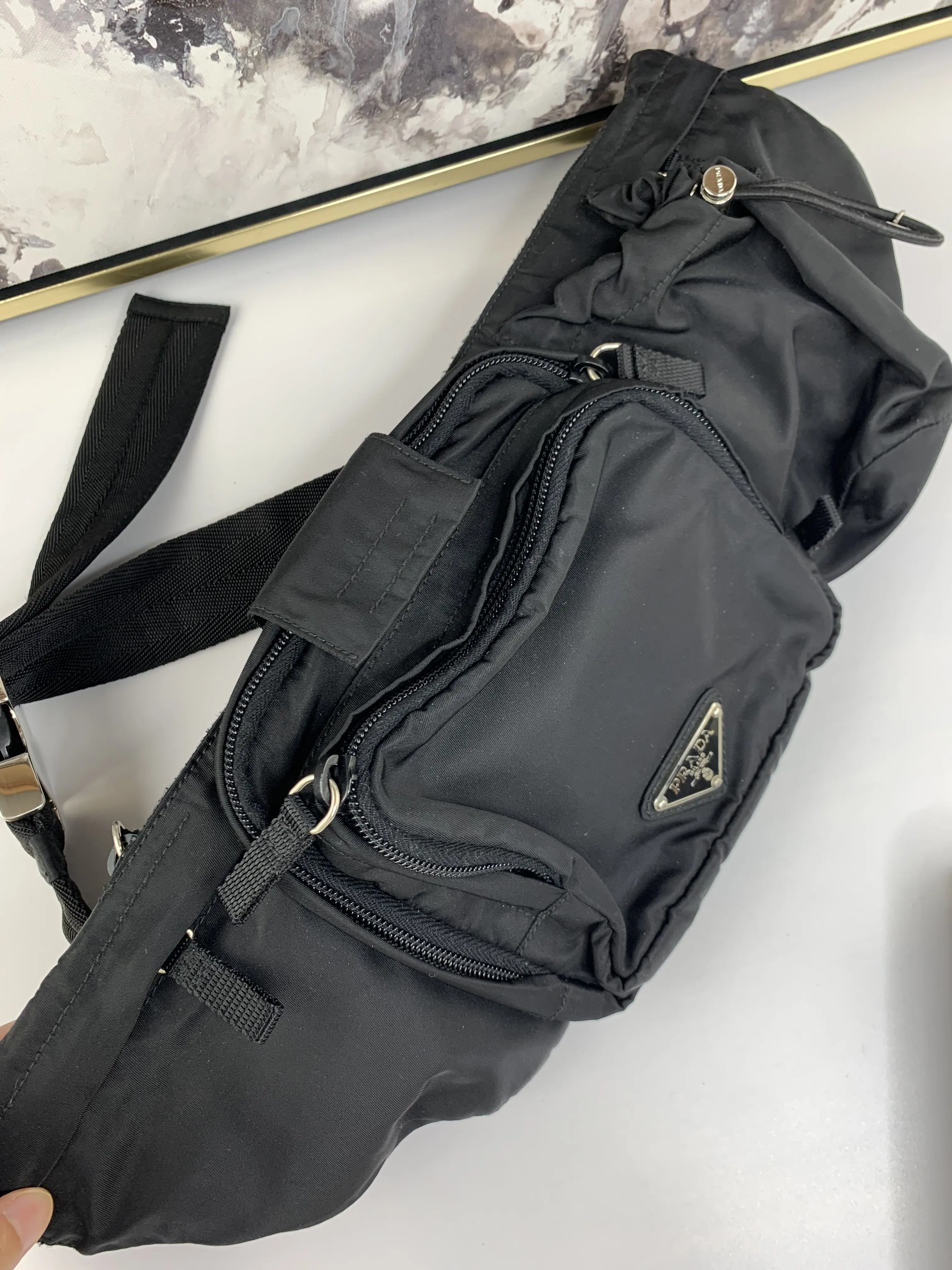 Pre-owned PRADA nylon Crossbody Bags Crossbody