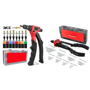 Rivnut Tool NT600 & 1/4 Rivet  NT300 for Metal, Gutter & Automotive