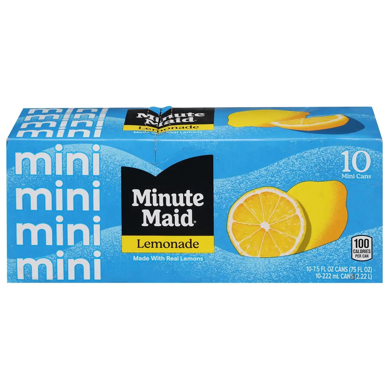 Minute Maid Lemonade Fridge Pack Cans, 7.5 fl oz, 10 Pack