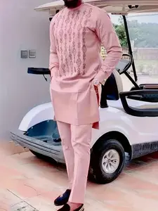 Men's Two-Piece Set African Style Dashiki Wind, Traditional Ethnic, Comfortable Daily Wear, Perfect for Cultural Events