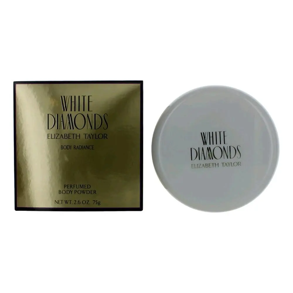 White Diamonds by Elizabeth Taylor Women's Perfumed Body Powder, 2.6 oz (2 to 2.9 fl oz Range)