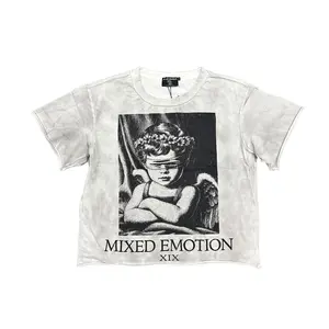 Mixed Emotion XIX Tee Washed White