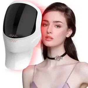 2027 New LED Beauty Mask, Facial Beauty Instrument, Full Coverage Phototherapy, Acne Treatment, Firming Skin, Ideal Gift, Face and Neck Use, Lithium Polymer Batteries