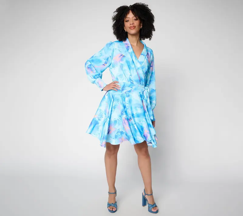 Wrap dress styling - TikTok Shop