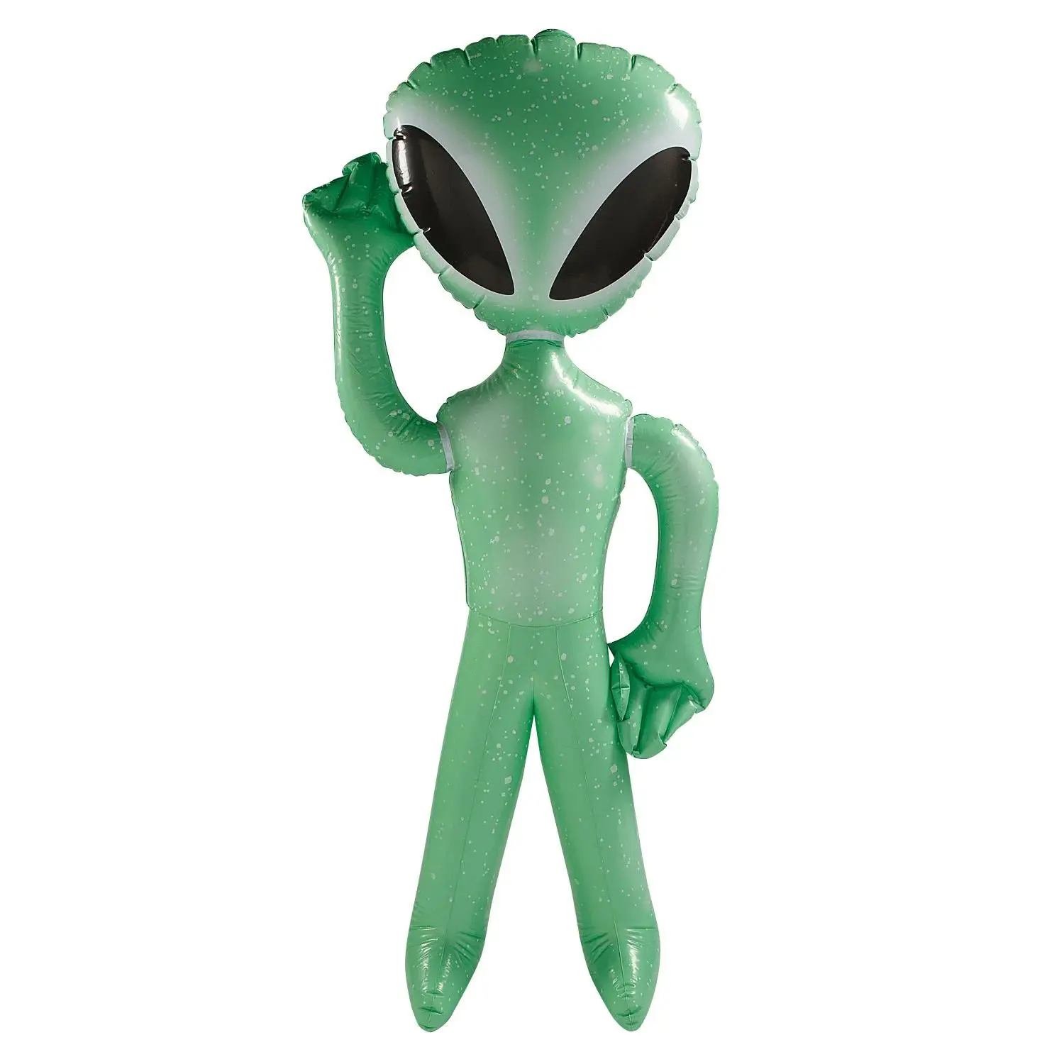 58" Large Plastic Inflatable Galaxy Alien Character Toys - 3-Pc Set, Ideal for Birthday Party Decor, Photo Props