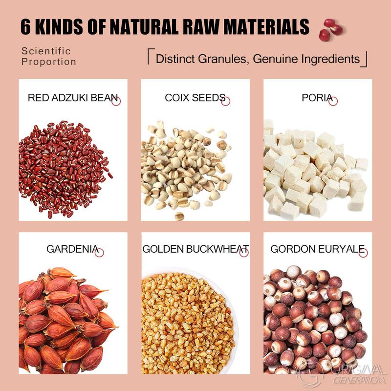 Anti Inflammation Tea Adzuki Bean And Coix Seed Tea 100g 10×10pack Red Bean Buckwheat Tuckahoe Gorgon Euryale Gardenia