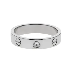 Pre-owned Cartier Love Ring Size 52