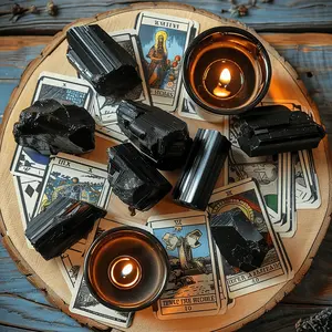 Natural Tourmaline Raw Stone, Asymmetric Size Gravel for Jewelry Making, Home Decor & Healing, Unique Gemstone Specimen