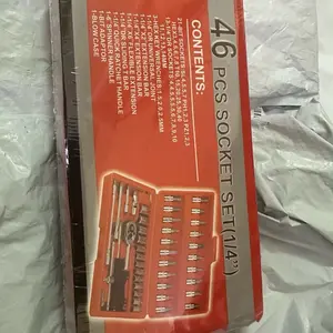 46pcs Ratchet Wrench Set Kit Sleeve for Car Motorcycle Bicycle Repair Tools Combination Repair Wrench Socket Spanner Screwdriver